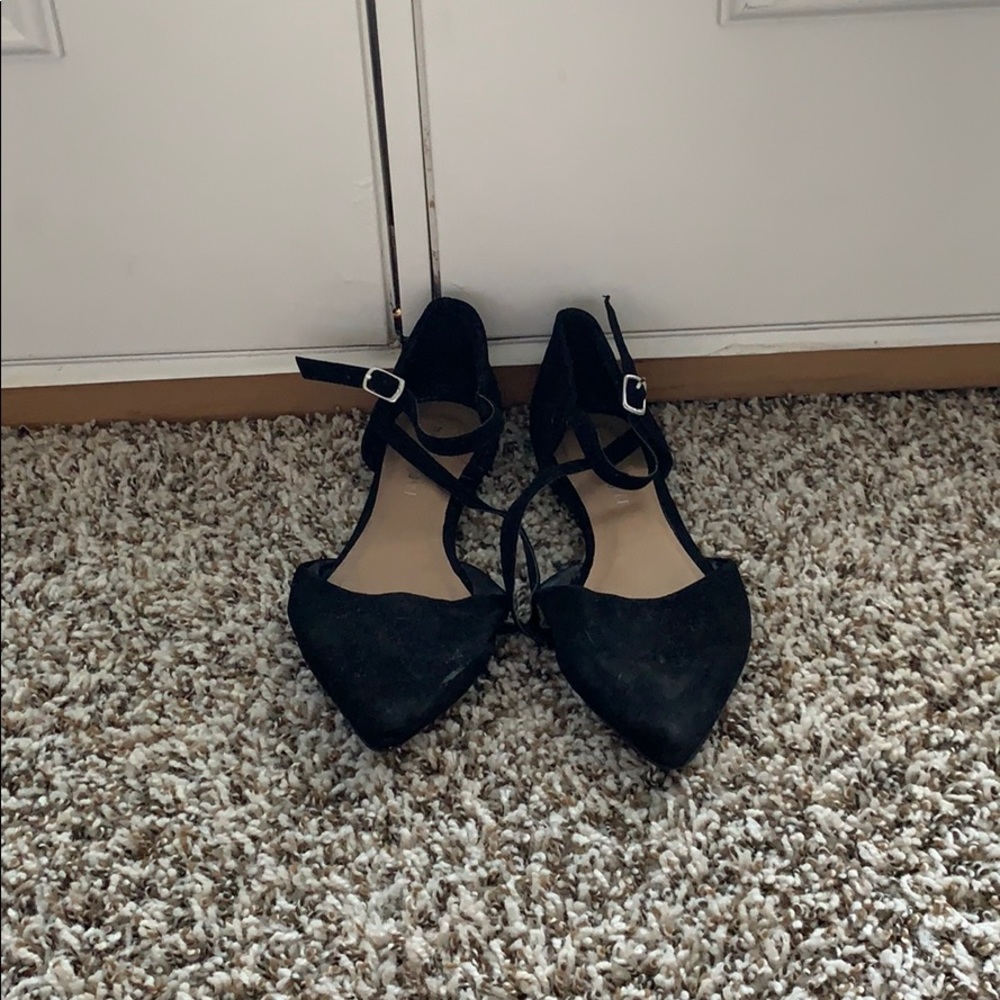 Black Madden girl flats